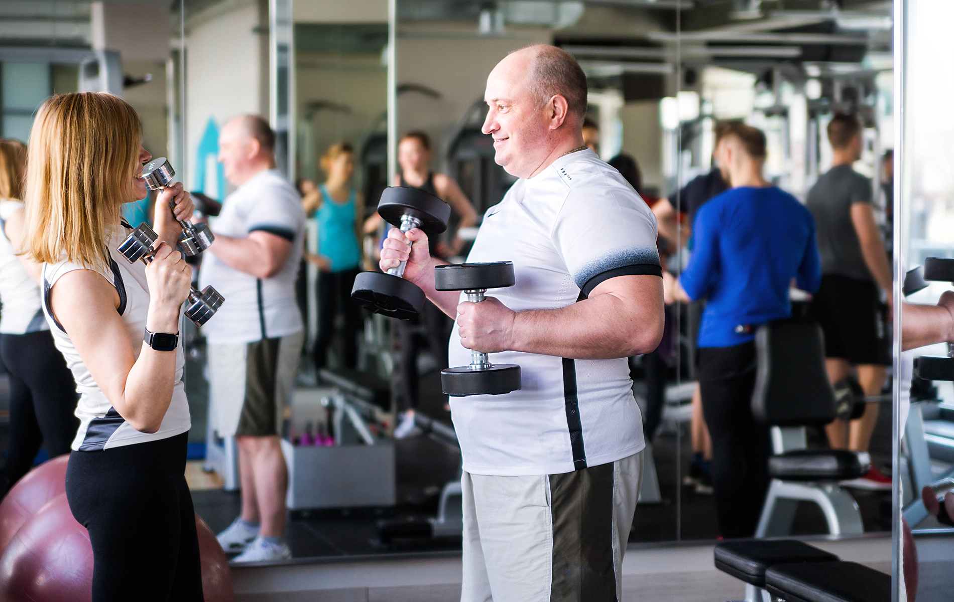 Woman speaking to doctor
