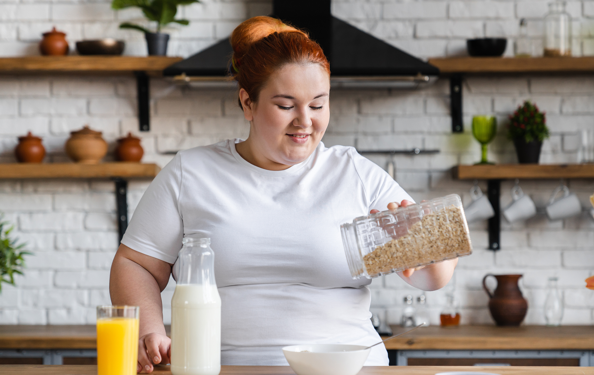 Woman speaking to doctor